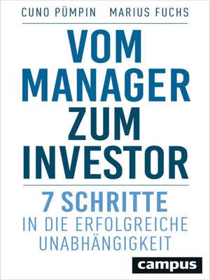 cover image of Vom Manager zum Investor